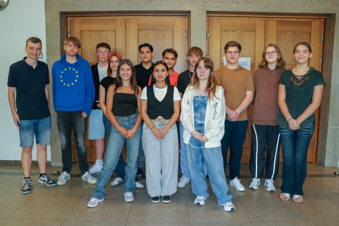 Gruppenbild des neuen Jugendgemeinderates